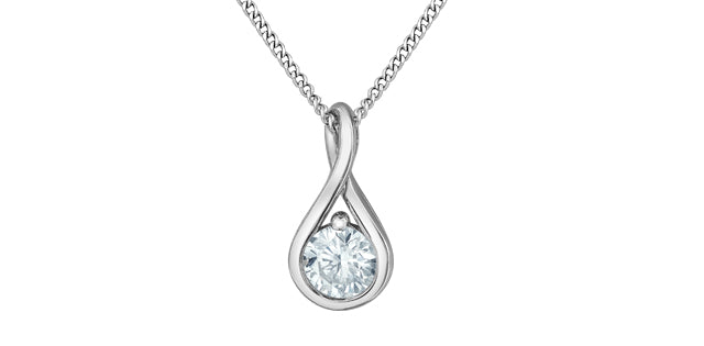 Lab Grown Diamond Pendant and Necklace