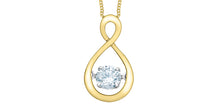 Load image into Gallery viewer, Lab Grown Diamond  Infinity Pendant and Necklace
