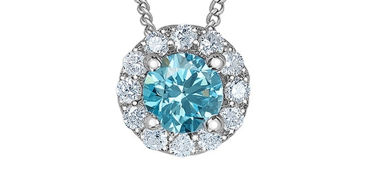 Lab Grown Diamond Pendant and Necklace