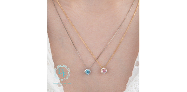 Lab Grown Diamond Pendant and Necklace