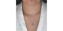 Load image into Gallery viewer, Pear Shaped Lab Grown Diamond Necklace
