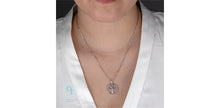 Load image into Gallery viewer, Tree of Life Lab Grown Diamond Necklace

