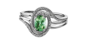 Silver Birthstone Ring