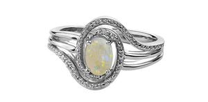 Silver Birthstone Ring