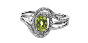Silver Birthstone Ring