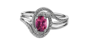 Silver Birthstone Ring