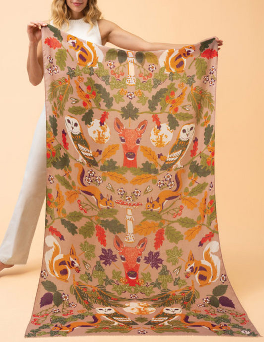 Printed Enchanted Evening Scarf