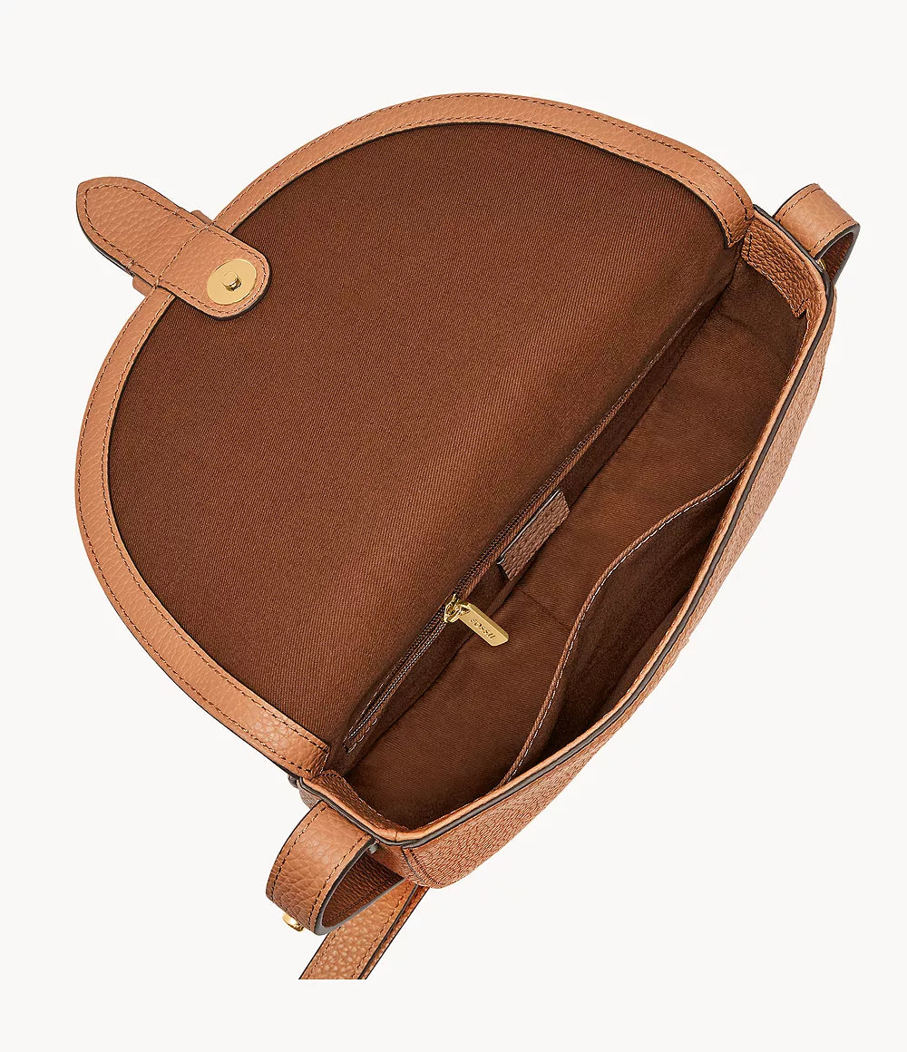 Everleigh Leather Large Flap Crossbody Bag