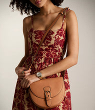Load image into Gallery viewer, Everleigh Leather Large Flap Crossbody Bag
