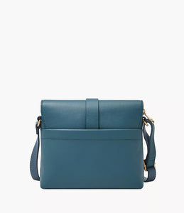 Kinley Leather Small Flap Crossbody Bag