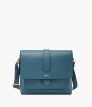 Load image into Gallery viewer, Kinley Leather Small Flap Crossbody Bag
