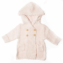 Load image into Gallery viewer, Crochet Knit Hoodie
