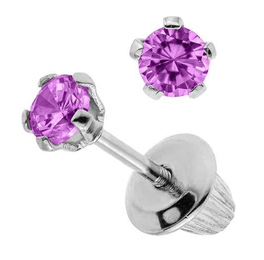 Children's Birthstone Earrings