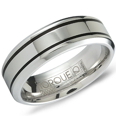 Men's Wedding Band - Cobalt