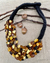 Load image into Gallery viewer, Amber Bead Necklace
