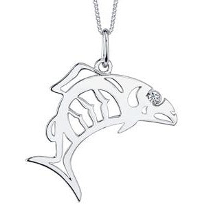 Salmon Art Pendant