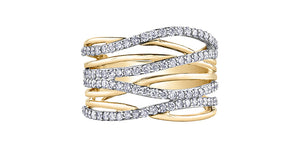 Gold and Diamond Band