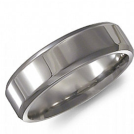 Men's Wedding Band - Titanium