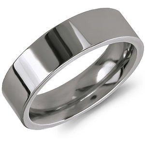 Men's Wedding Band - Titanium