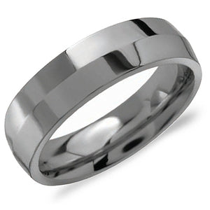 Men's Wedding Band - Titanium