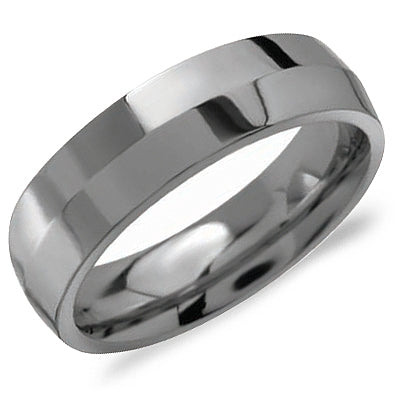Men's Wedding Band - Titanium