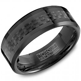 Men's Wedding Band - Ceramic